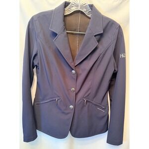 Horsewares Women's Navy Blue Softshell Show Jacket
